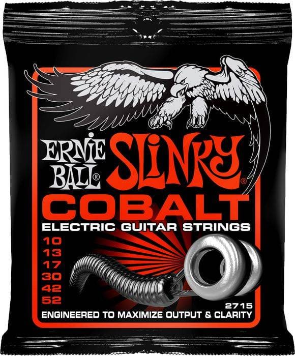 Ernie Ball 2715 струны для электрогитары Cobalt Skinny, 10-52