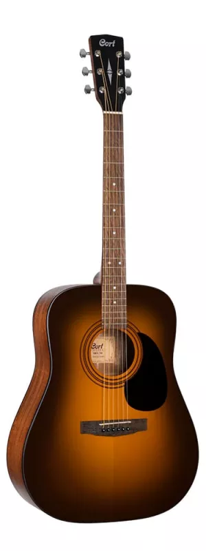 Cort AD810 SSB гитара акустическая 4/4, цвет Satin Sunburst