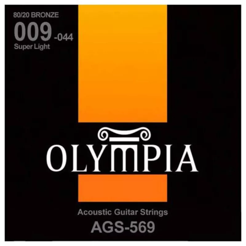 Olympia AGS 569 80/20 Bronze струны для акустических гитар, 6 струн