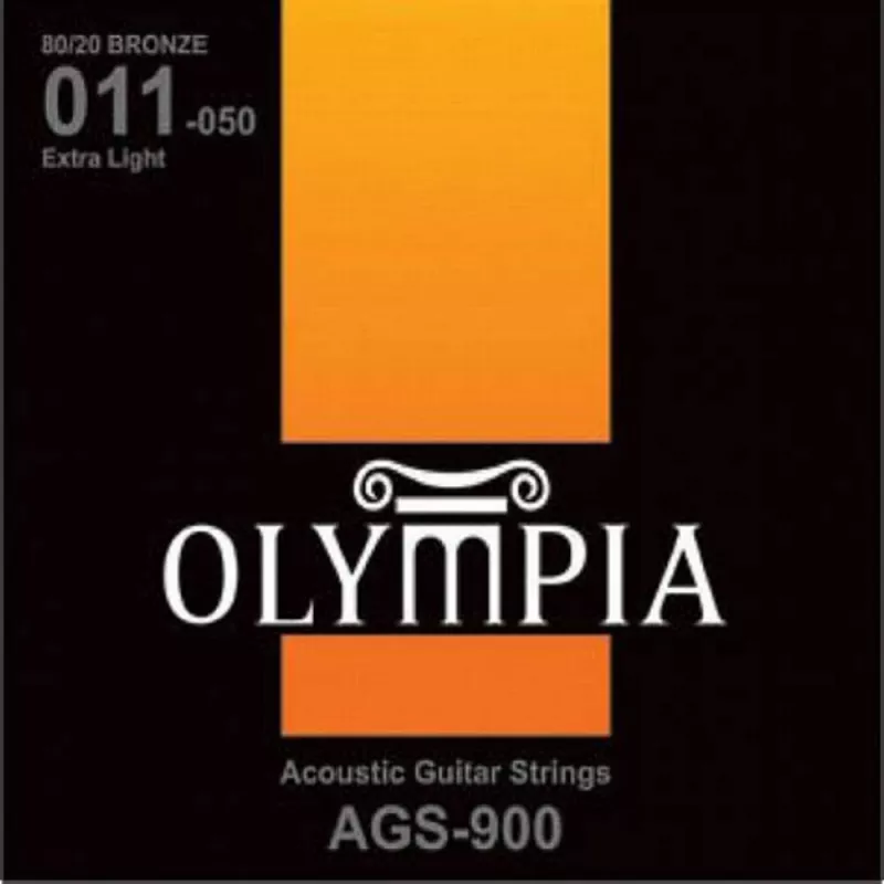Olympia AGS 900 Acoustic 80/20 Bronze струны акустических гитар, 6 шт.