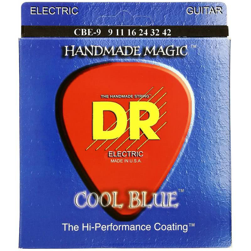 DR Strings CBE-9/46 COOL BLUE струны для электрогитары, 9-46