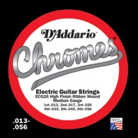 J.D.Addario ECG26 Chromes High Finish Ribbon Wound струны для электрогитары, (013-056)