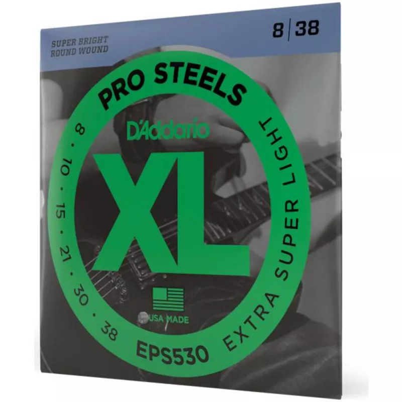 J.D.Addario EPS530 ProSteel струны для электрогитары, (008-038)