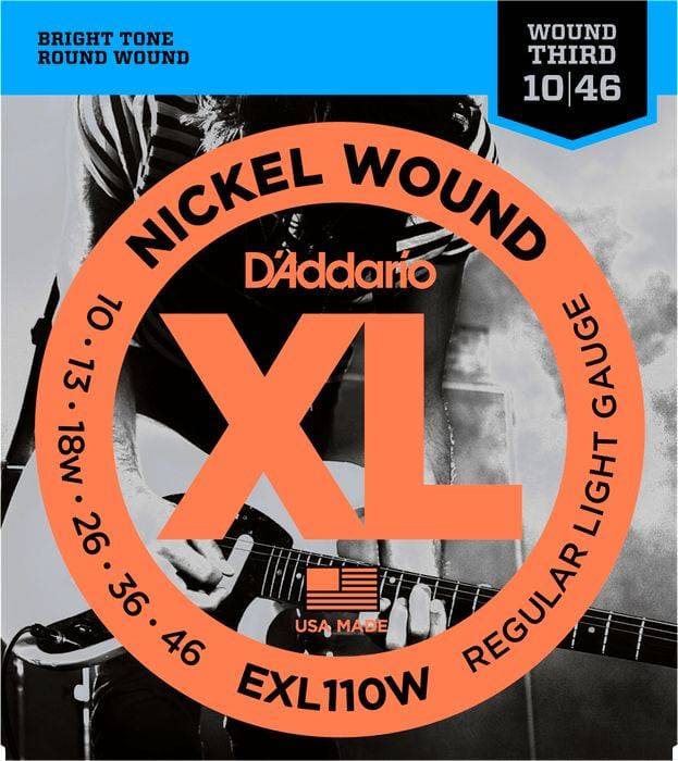 J.D.Addario EXL110W струны для электро-гитары, 10-46
