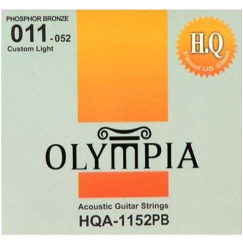 Olympia HQA 1152PB Bronze струны для акустических гитар, 6 струн