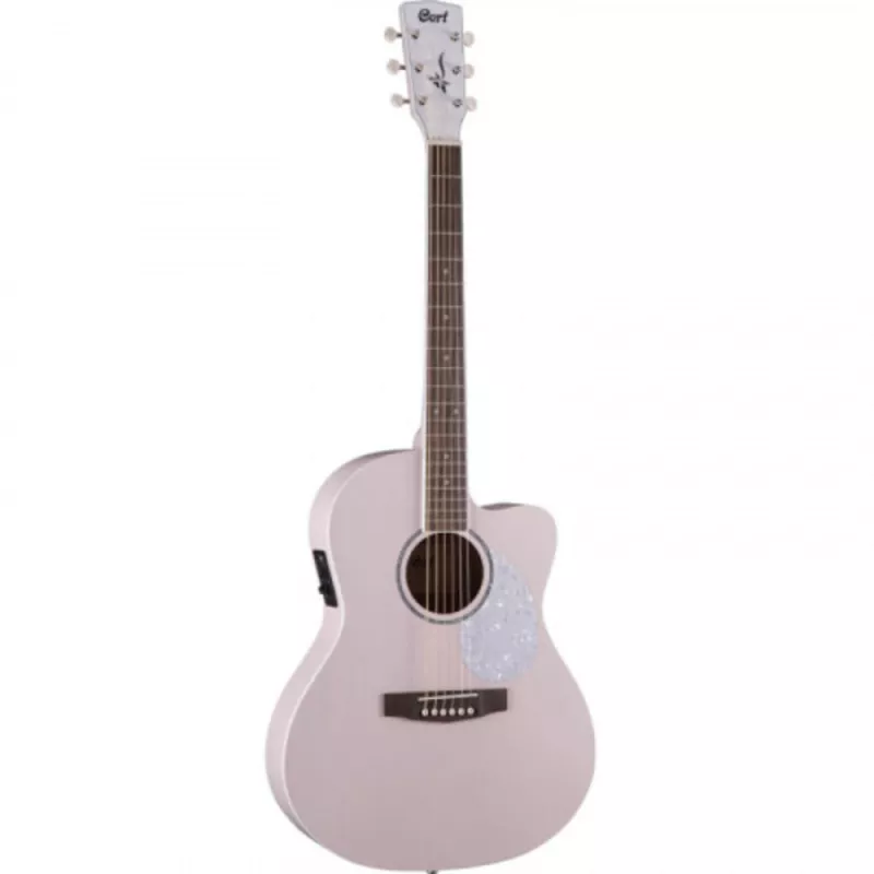 Cort Jade Classic PPOP электроакустическая гитара, 6 струн, цвет Pink