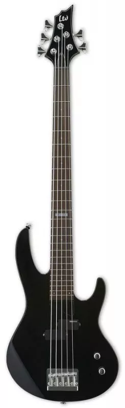 B-15 KIT BLK бас-гитара 5 струн, 24 лада, с чехлом, цвет Black