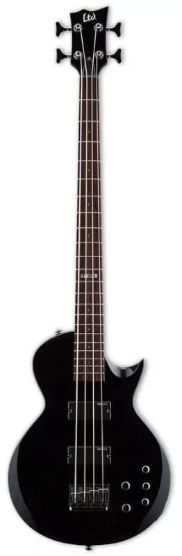 LTD EC-154DX STBLK бас-гитара 4 струны, 22 лада, цвет See Thru Black
