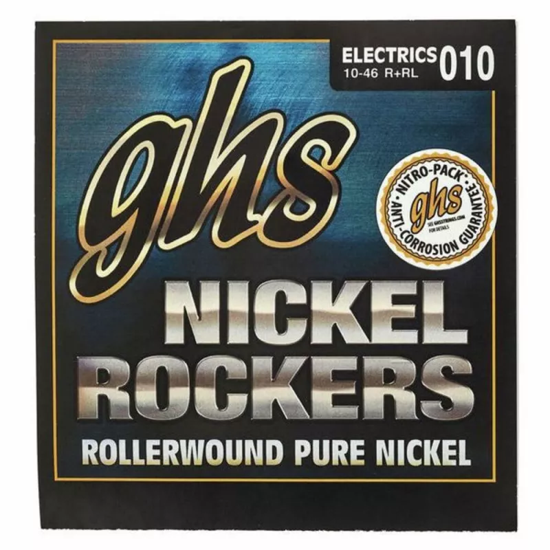 GHS R+RL Nickel Rockers струны для электрогитары, 10-46w