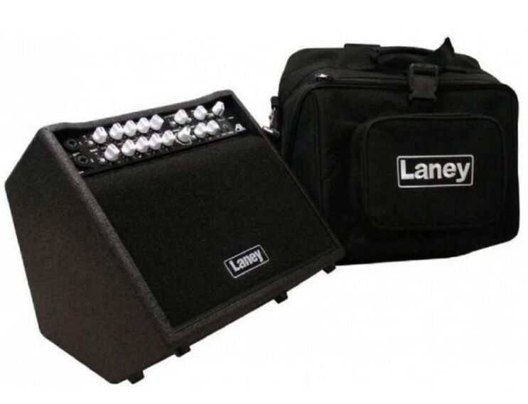 Laney A1+ комбоусилитель акустических инструментов с чехлом 80 Вт